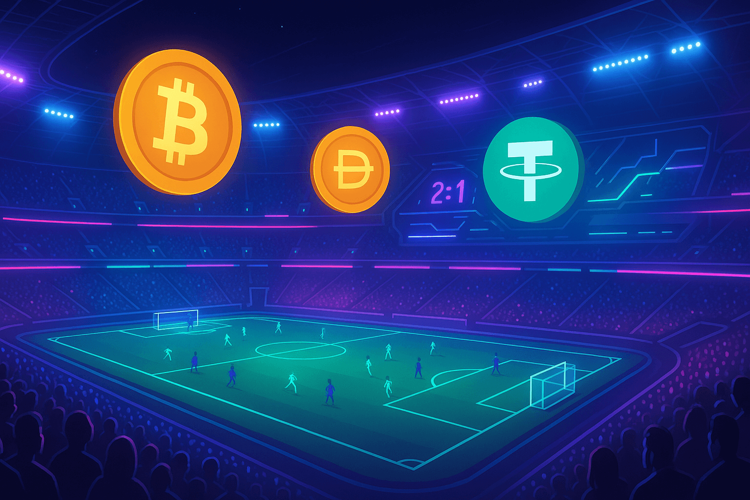 Football Betting With Bitcoin & Stablecoins: 6 Trusted No-KYC Sportsbooks